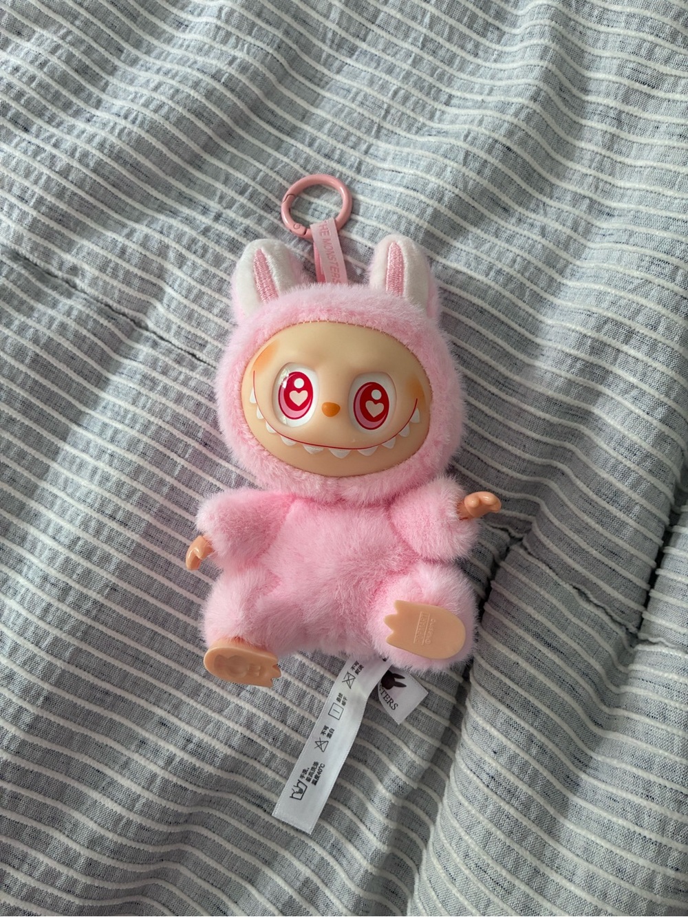 Fake labubu Monster Keychain